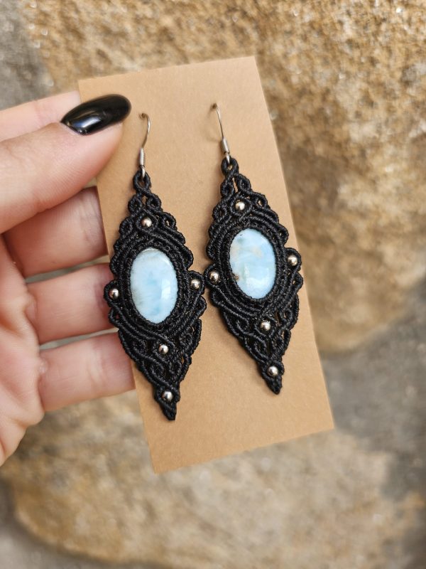 Pendientes Larimar