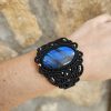 Pulsera Labradorita Azul