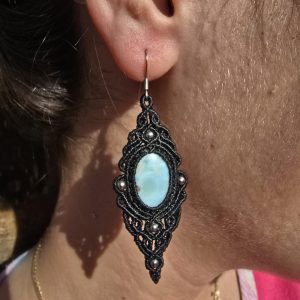 Pendientes Larimar