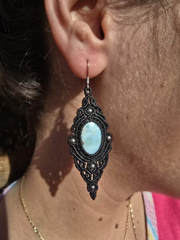 Pendientes Larimar