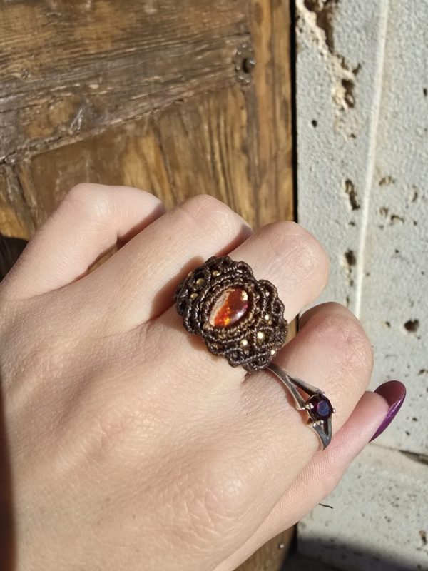 Anillo Ópalo de Fuego