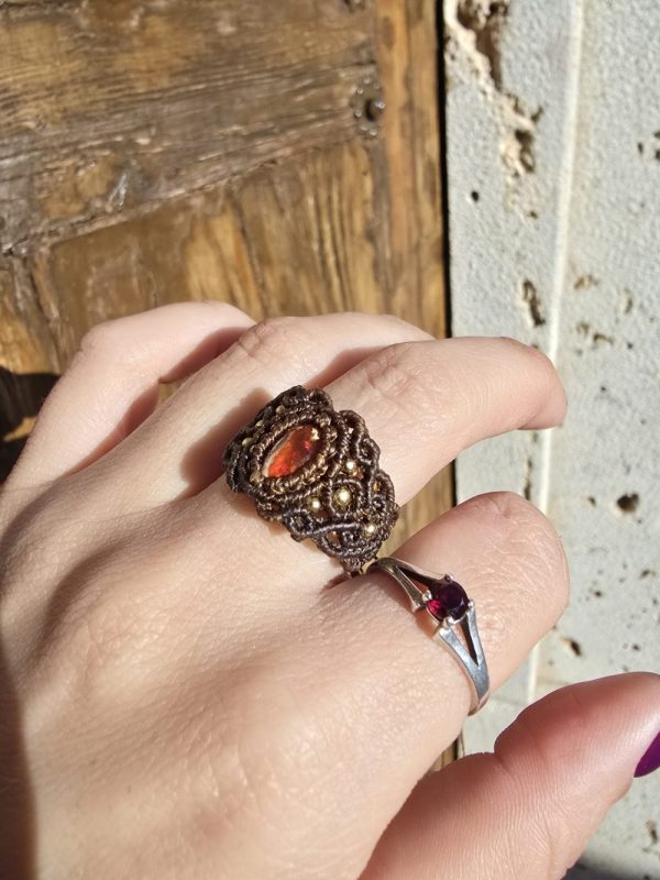 Anillo Ópalo de Fuego