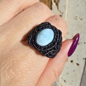 Anillo Larimar