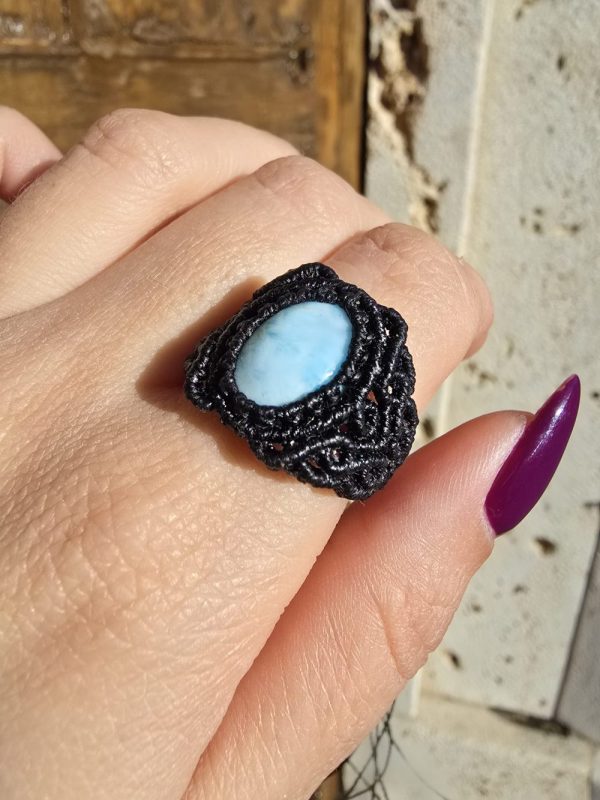 Anillo Larimar