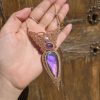 Collar magia violeta