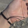 Pulsera granate en latón