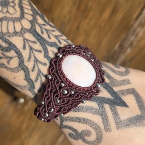 Pulsera ópalo rosado