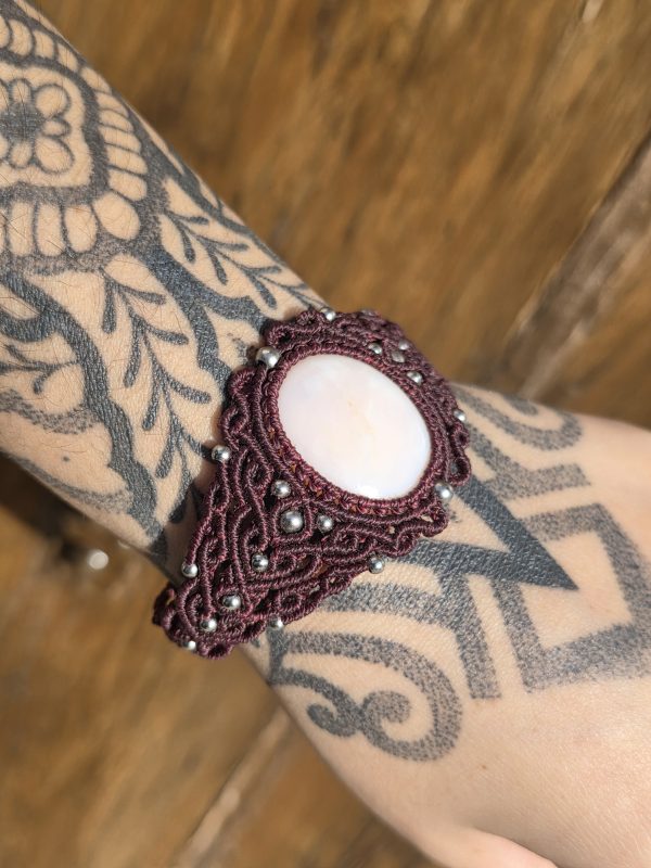 Pulsera ópalo rosado