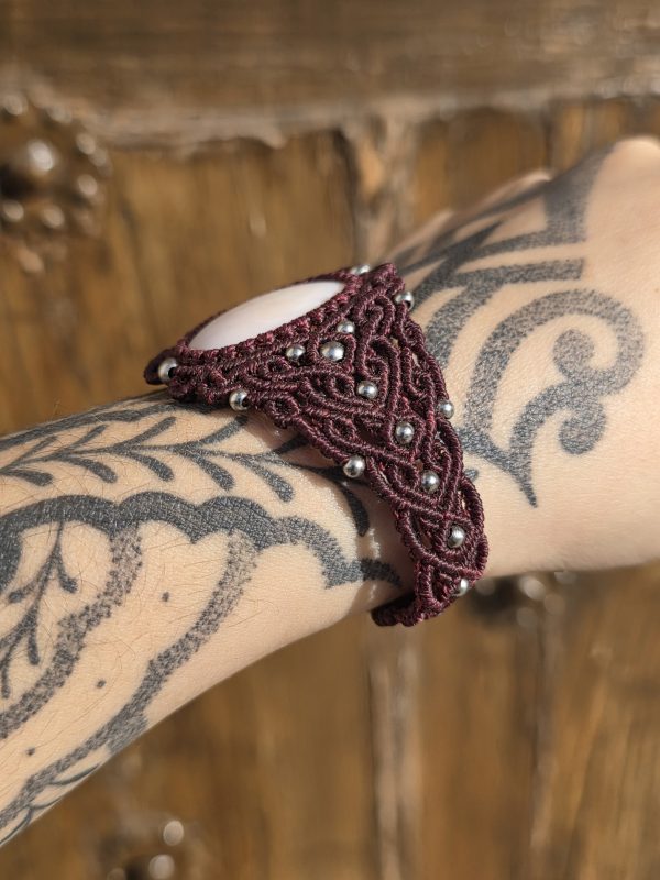 Pulsera ópalo rosado