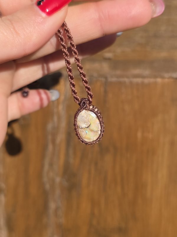 Colgante opalo de fuego mexicano