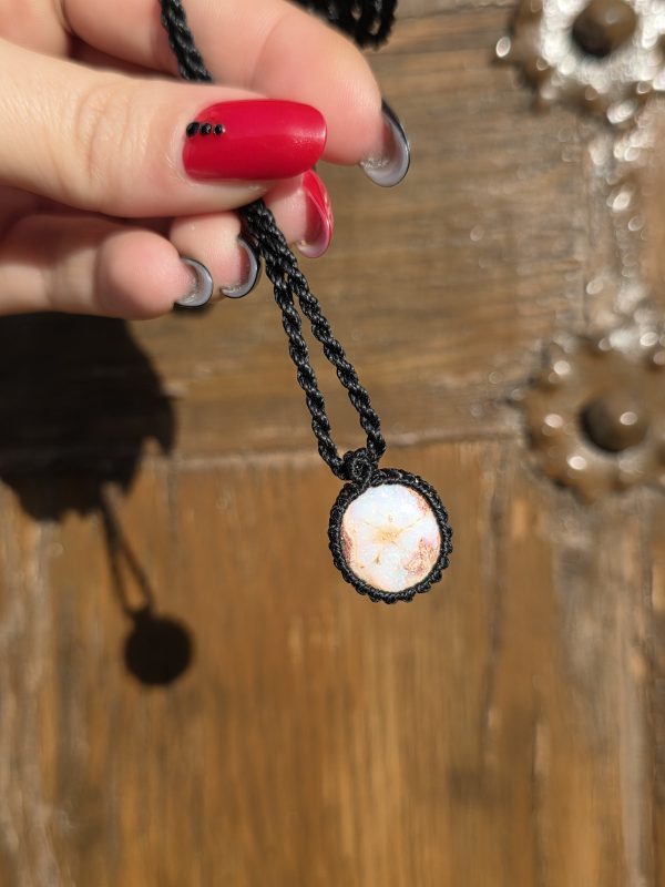 Colgante opalo de fuego mexicano