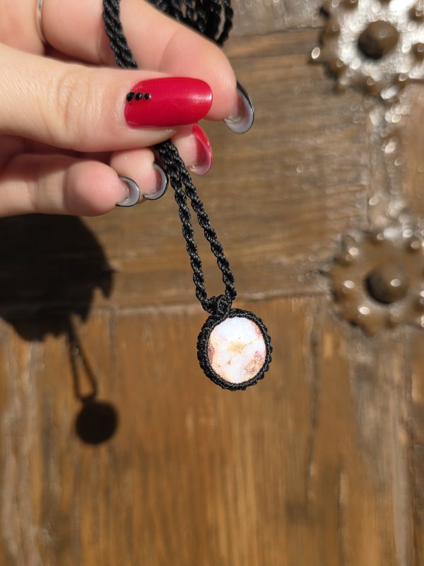 Colgante opalo de fuego mexicano