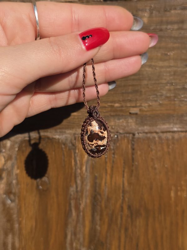 Colgante opalo de fuego mexicano